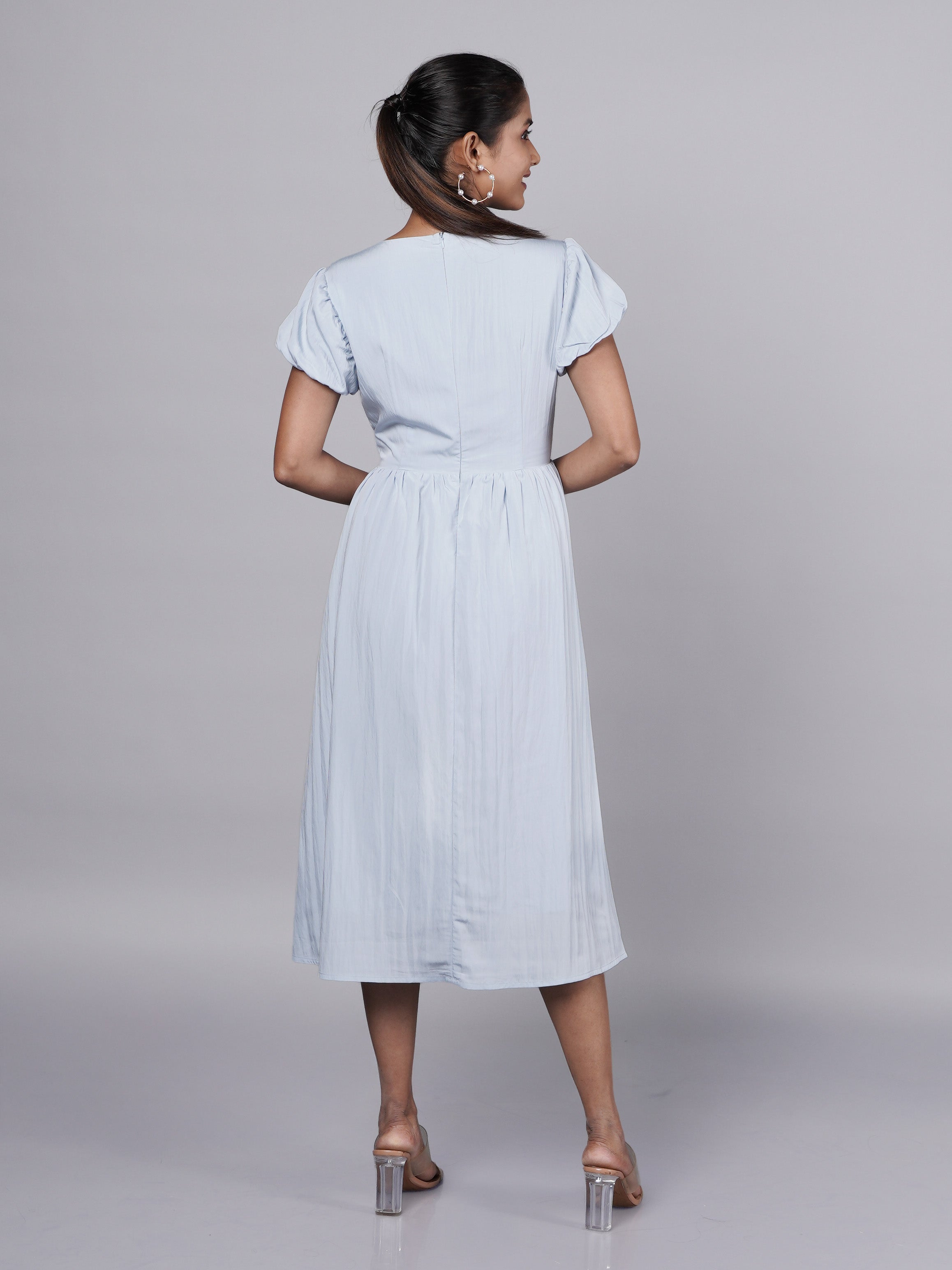 vintage Blue cotton dress