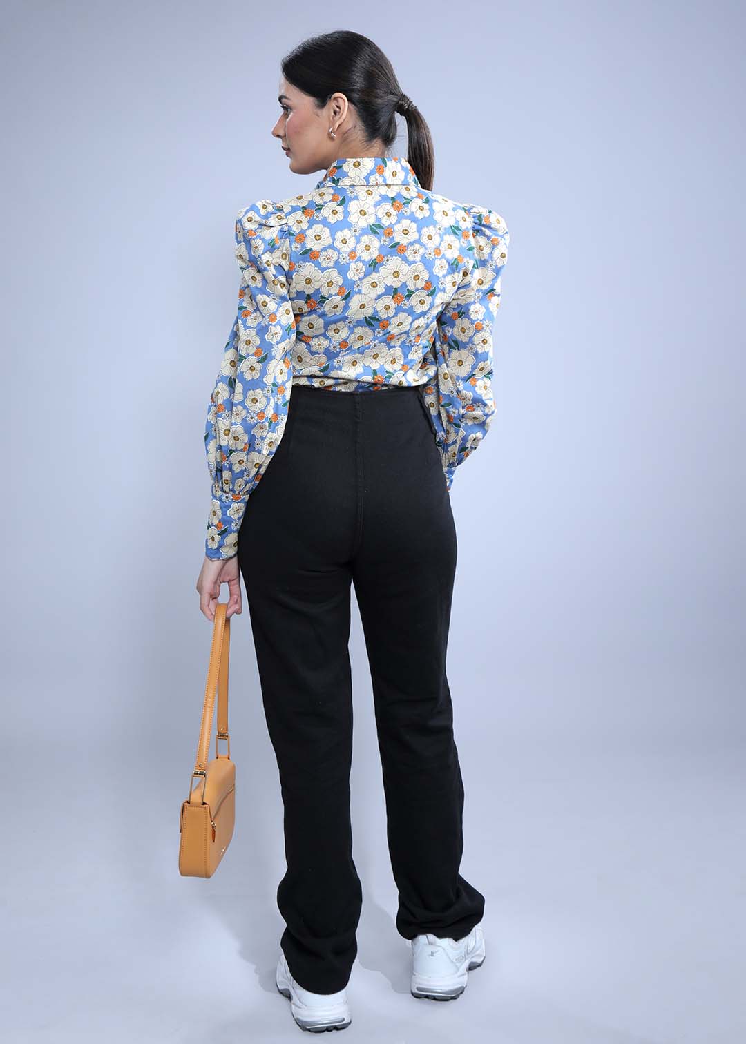 Slim Fit Shirt with Puff Sleeve FRENCH THEORY
