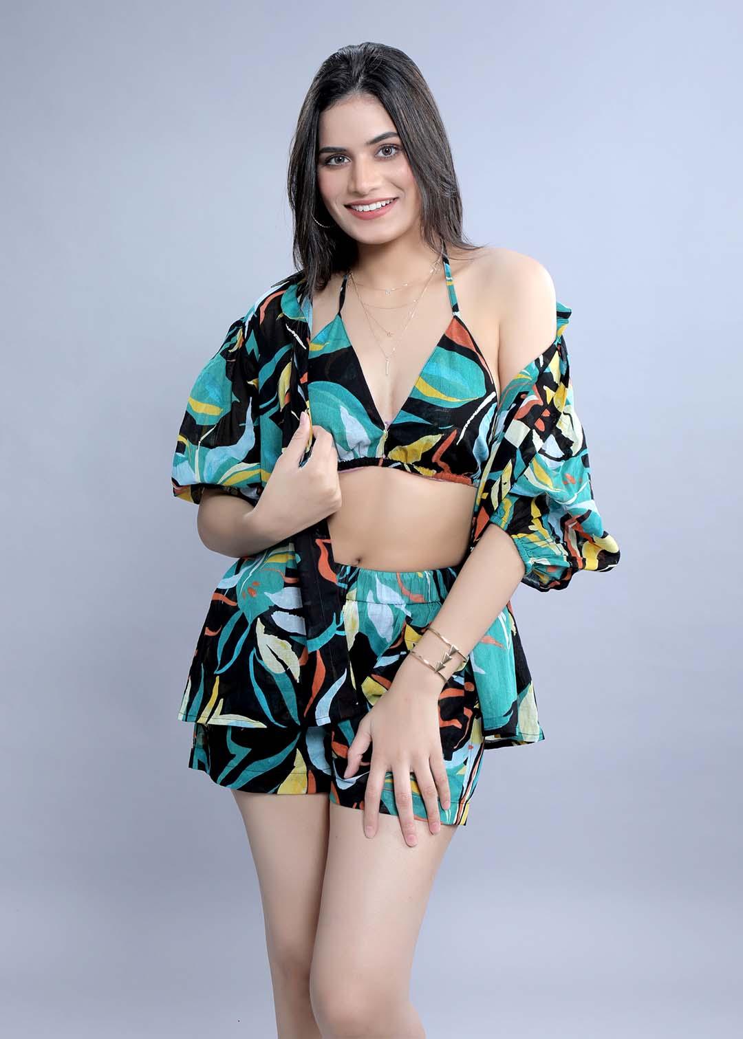 Printed Shorts FRENCH THEORY