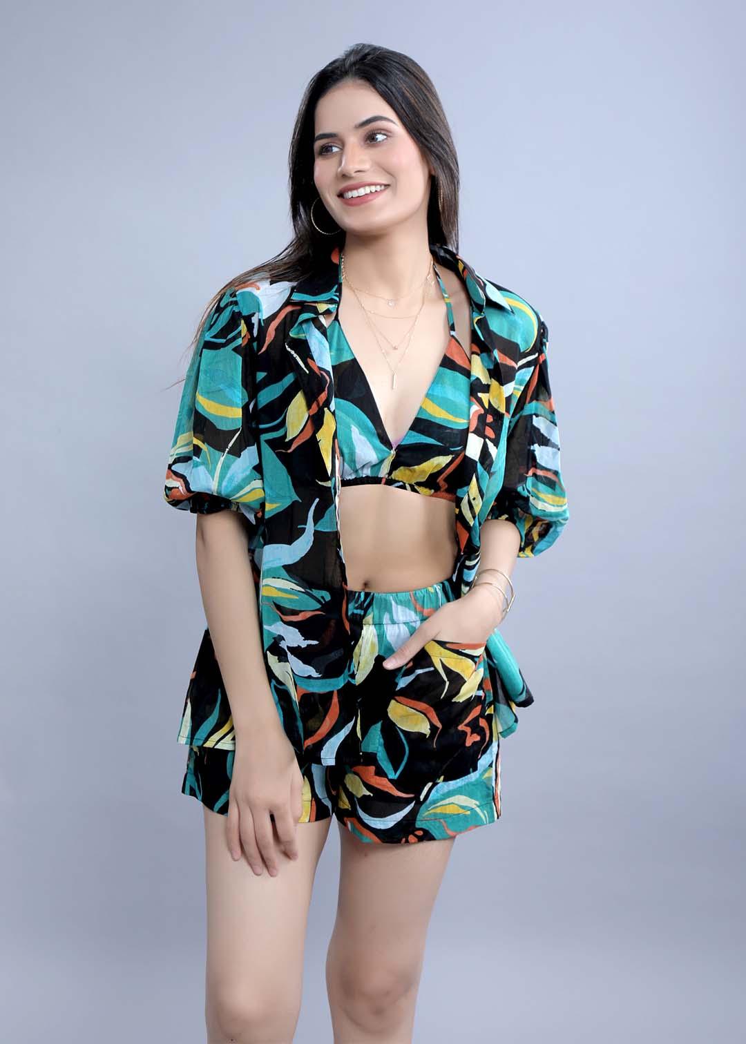 Printed Shorts FRENCH THEORY