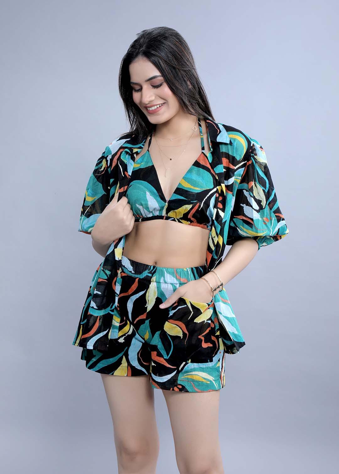 Printed Shorts FRENCH THEORY