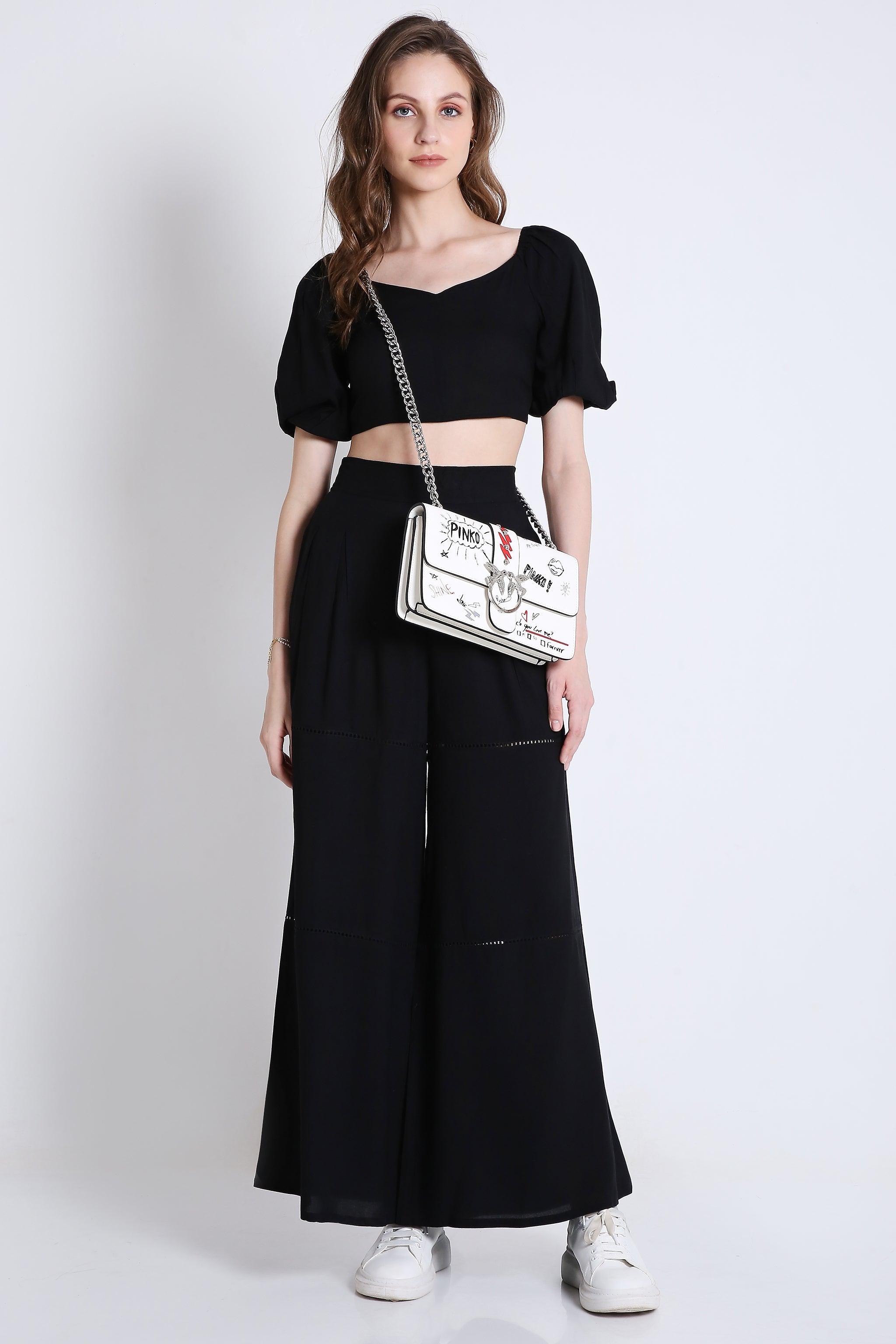 Short Sleeve Crop Top FRENCH THEORY