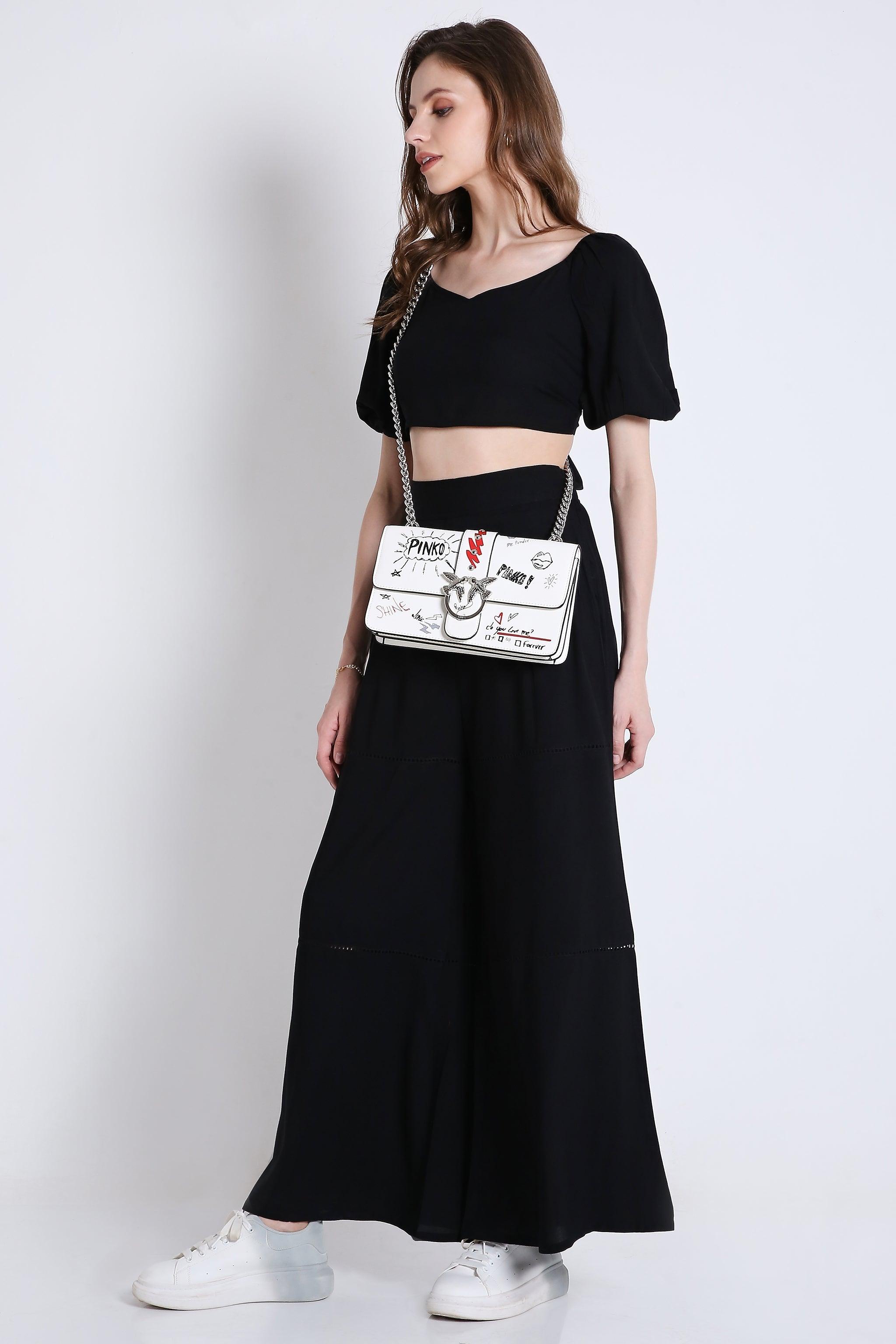 Short Sleeve Crop Top FRENCH THEORY