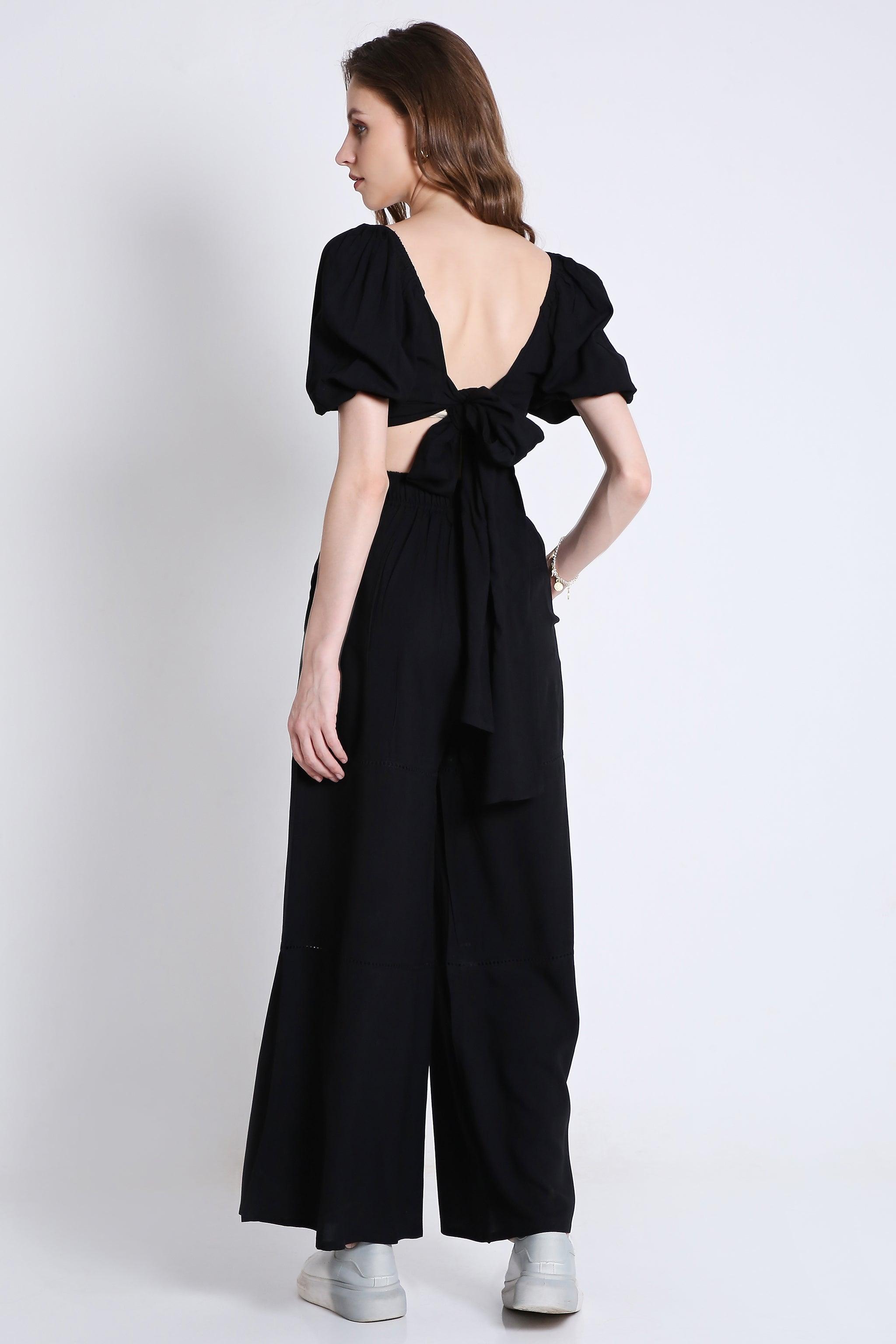 Lace Detail Flared Pant FRENCH THEORY