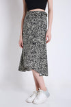 Printed Wrap Around Skirt FRENCH THEORY