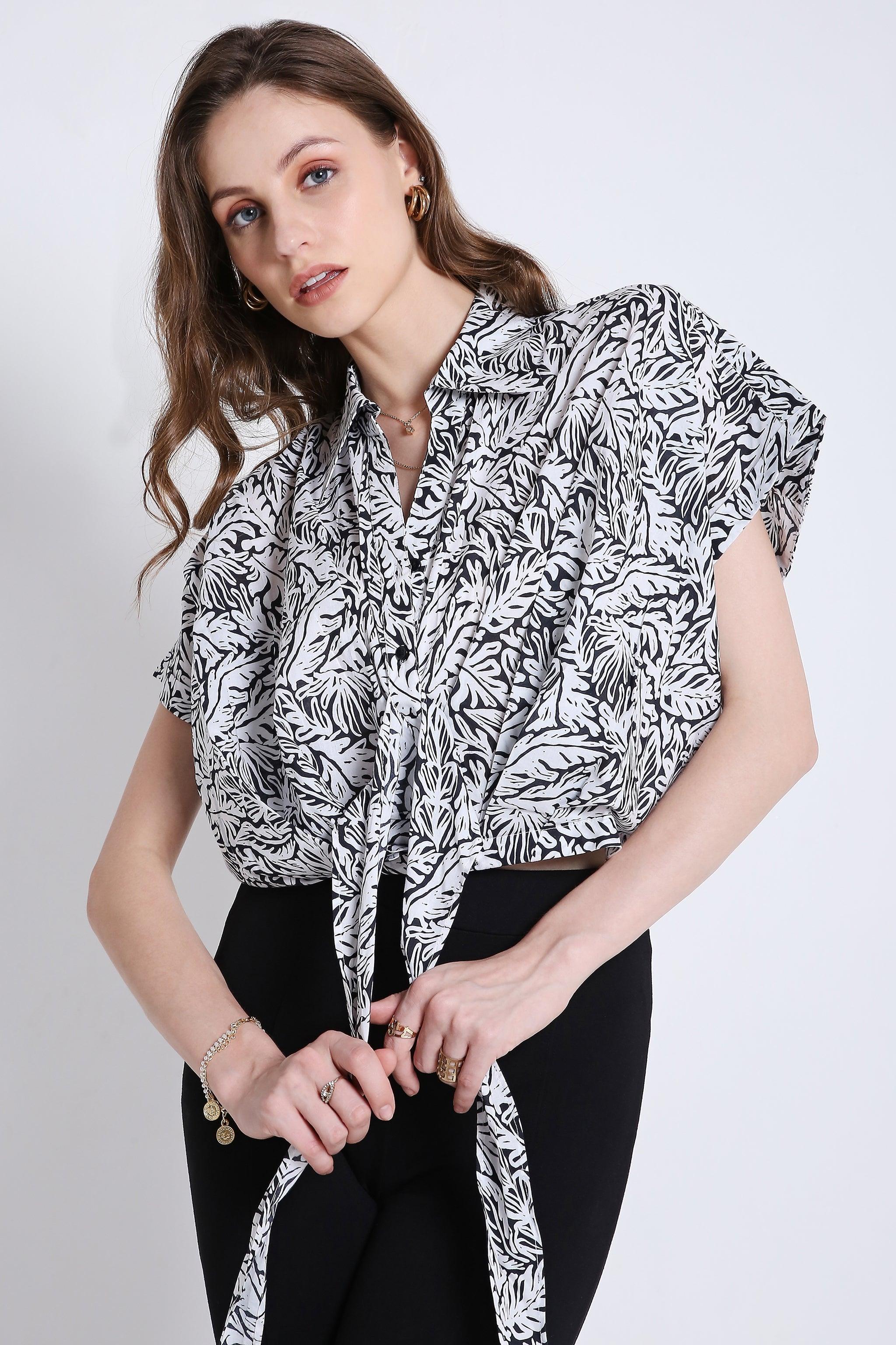 Summer Boxy Fit Top FRENCH THEORY