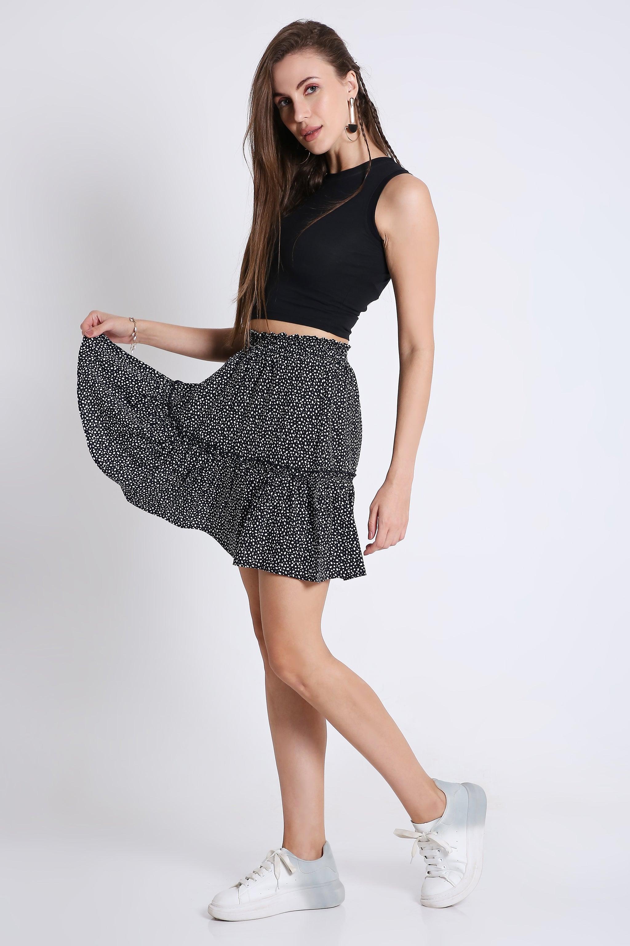 Mini Flared Skirt FRENCH THEORY
