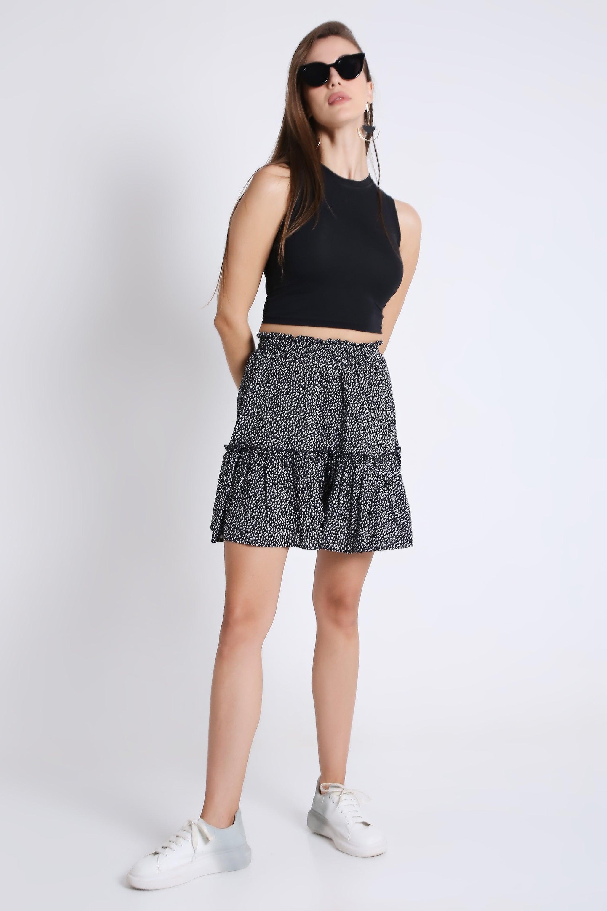 Mini Flared Skirt FRENCH THEORY