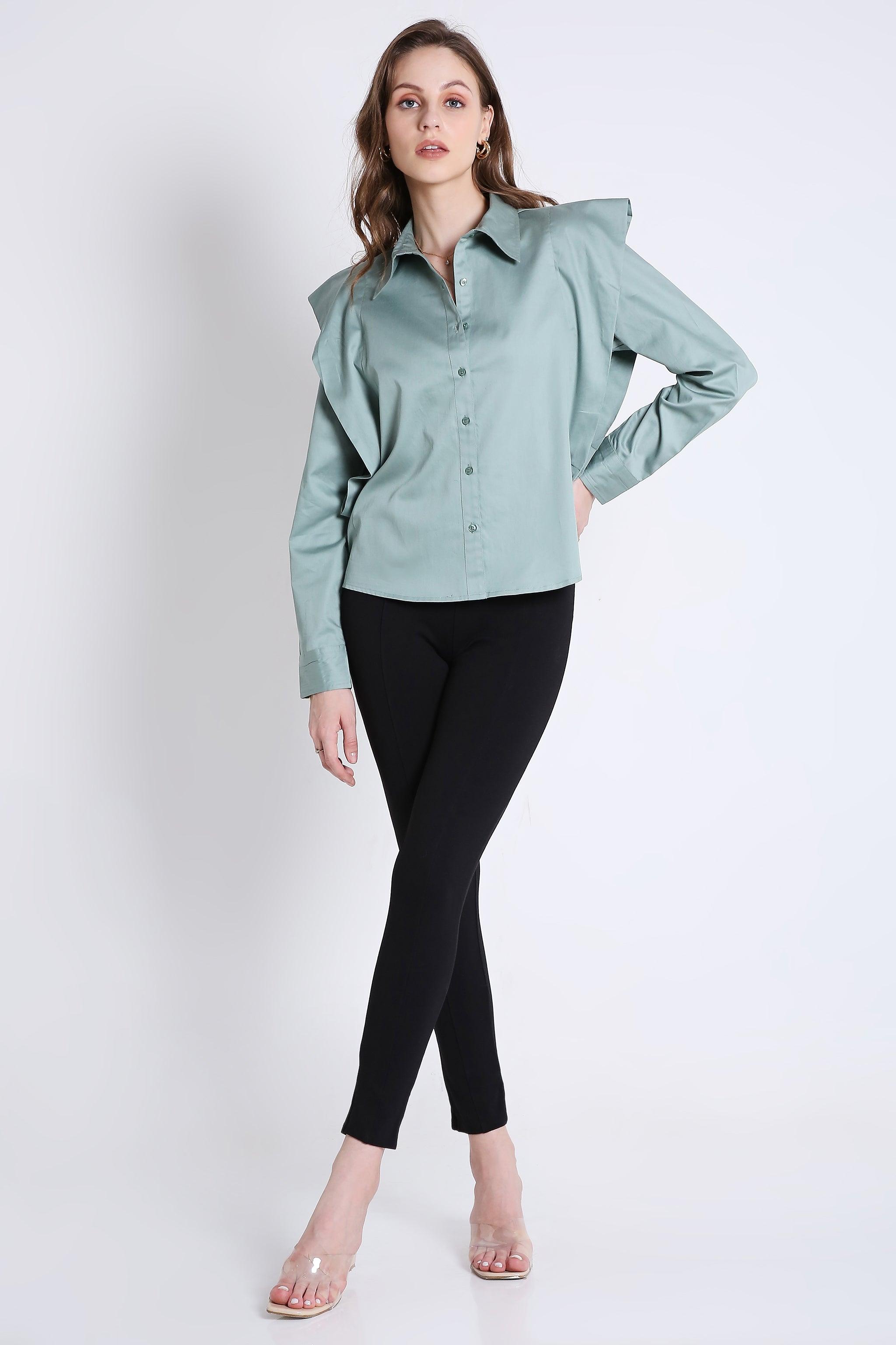 Power Shoulder Shirt FRENCH THEORY