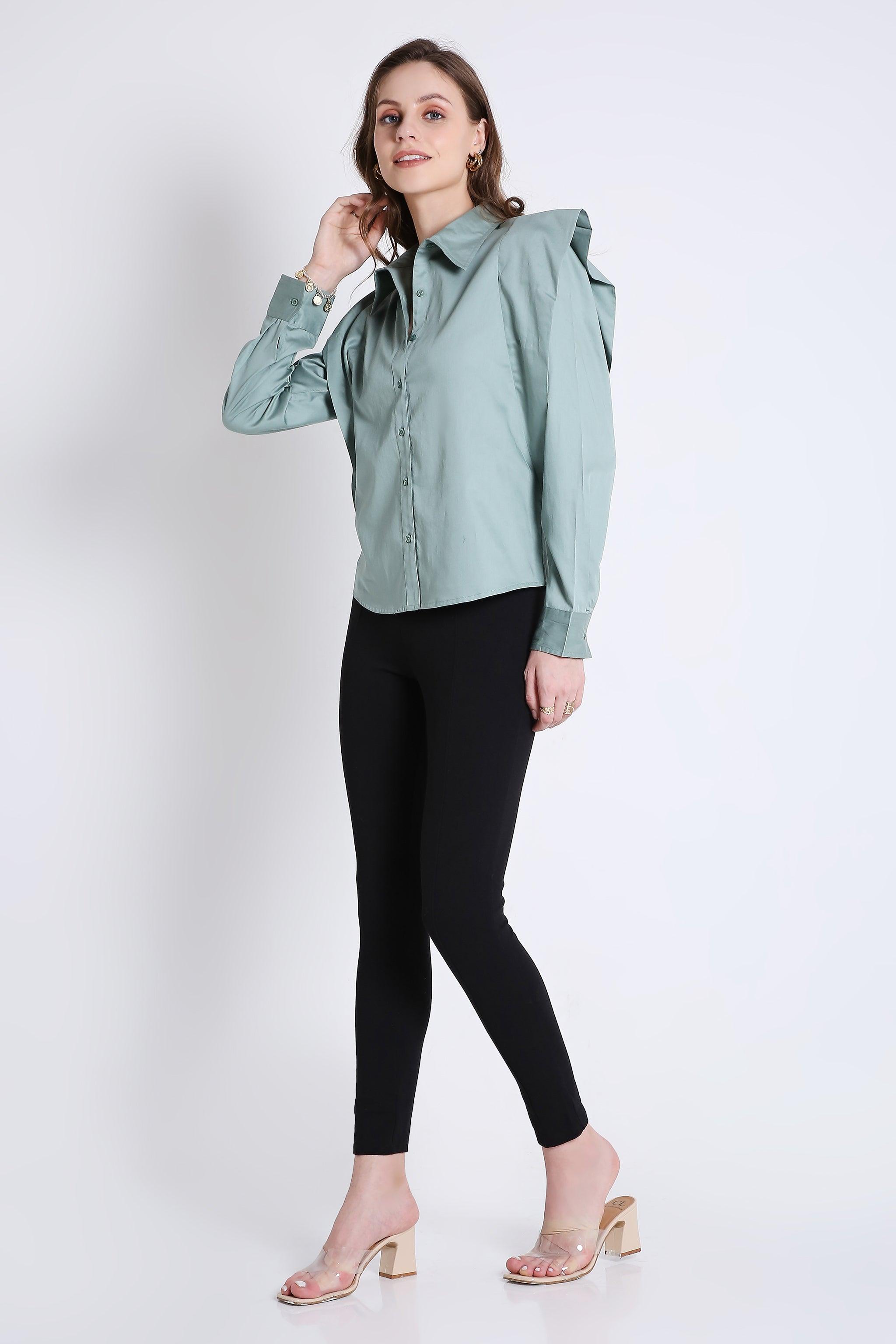 Power Shoulder Shirt FRENCH THEORY