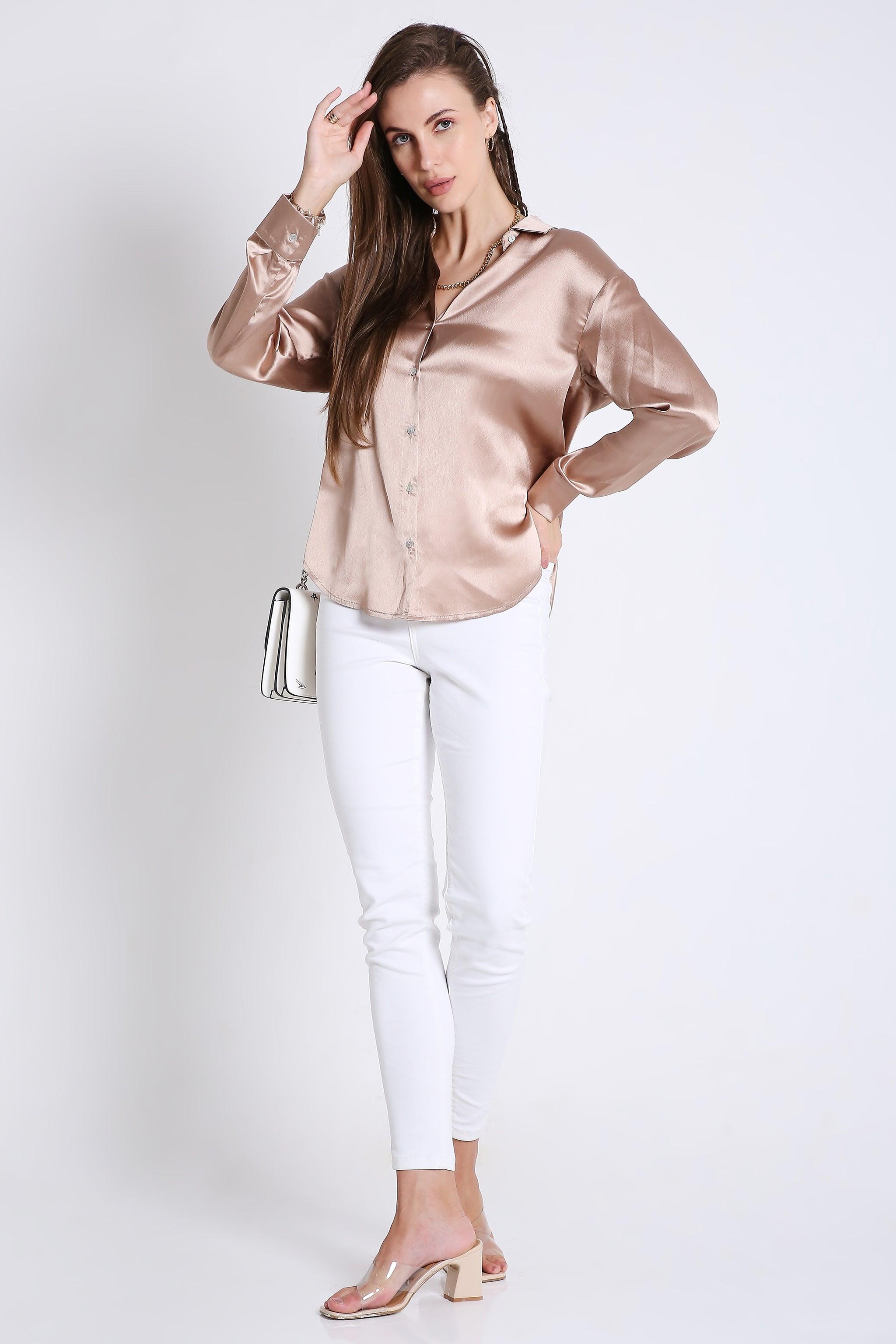 Satin Shirt FRENCH THEORY