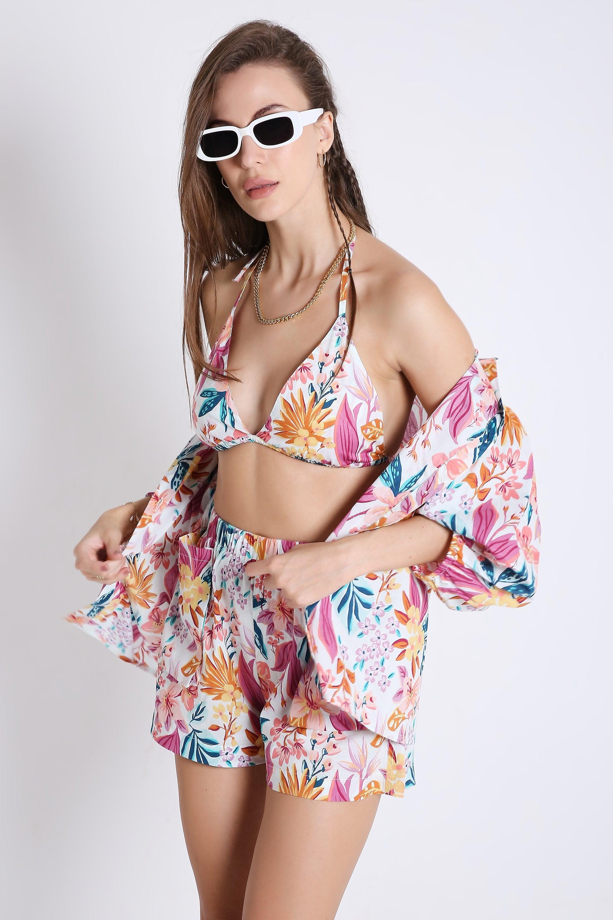 Printed Shorts FRENCH THEORY