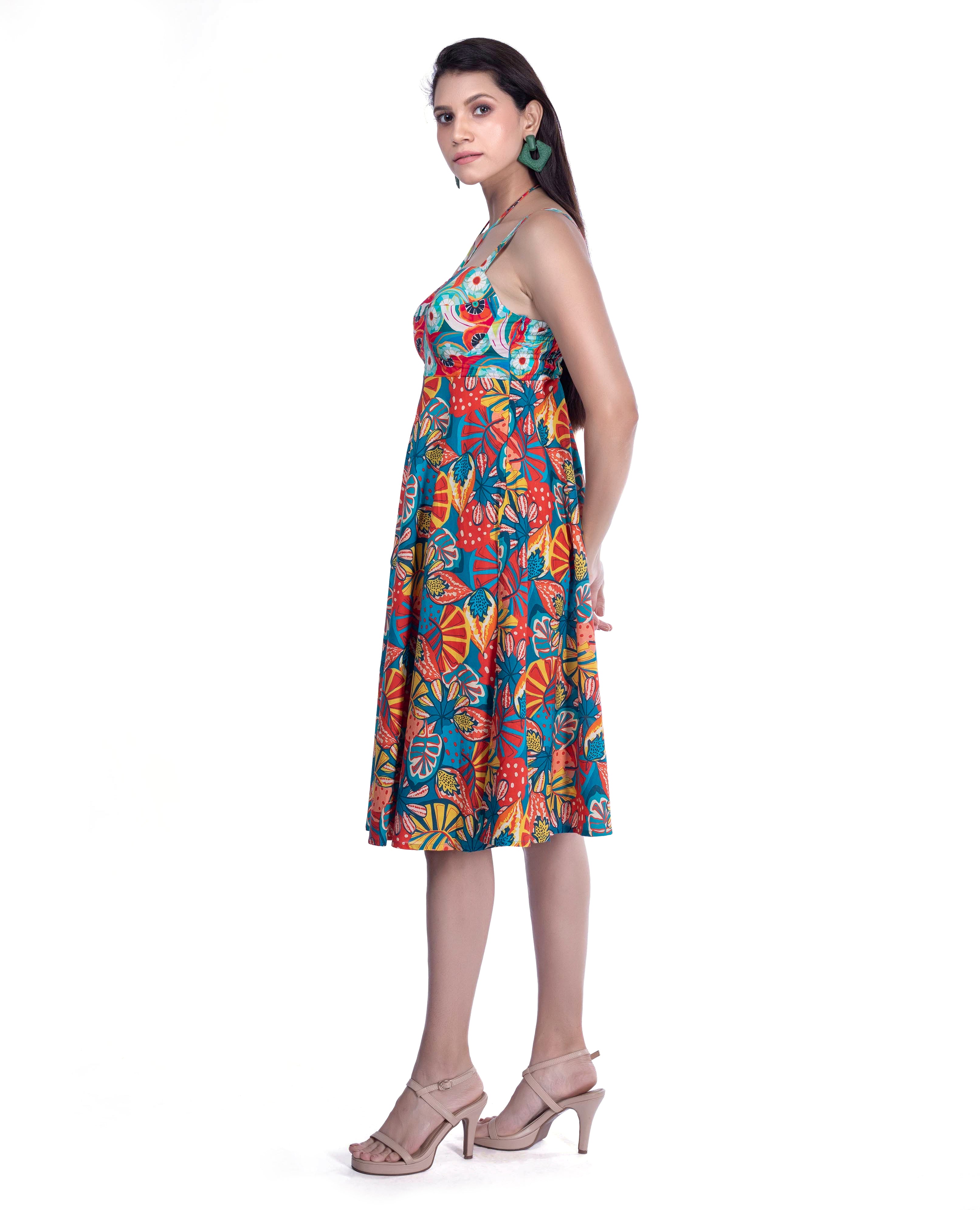 Multi Color Sundress - Body Fit & Breezy