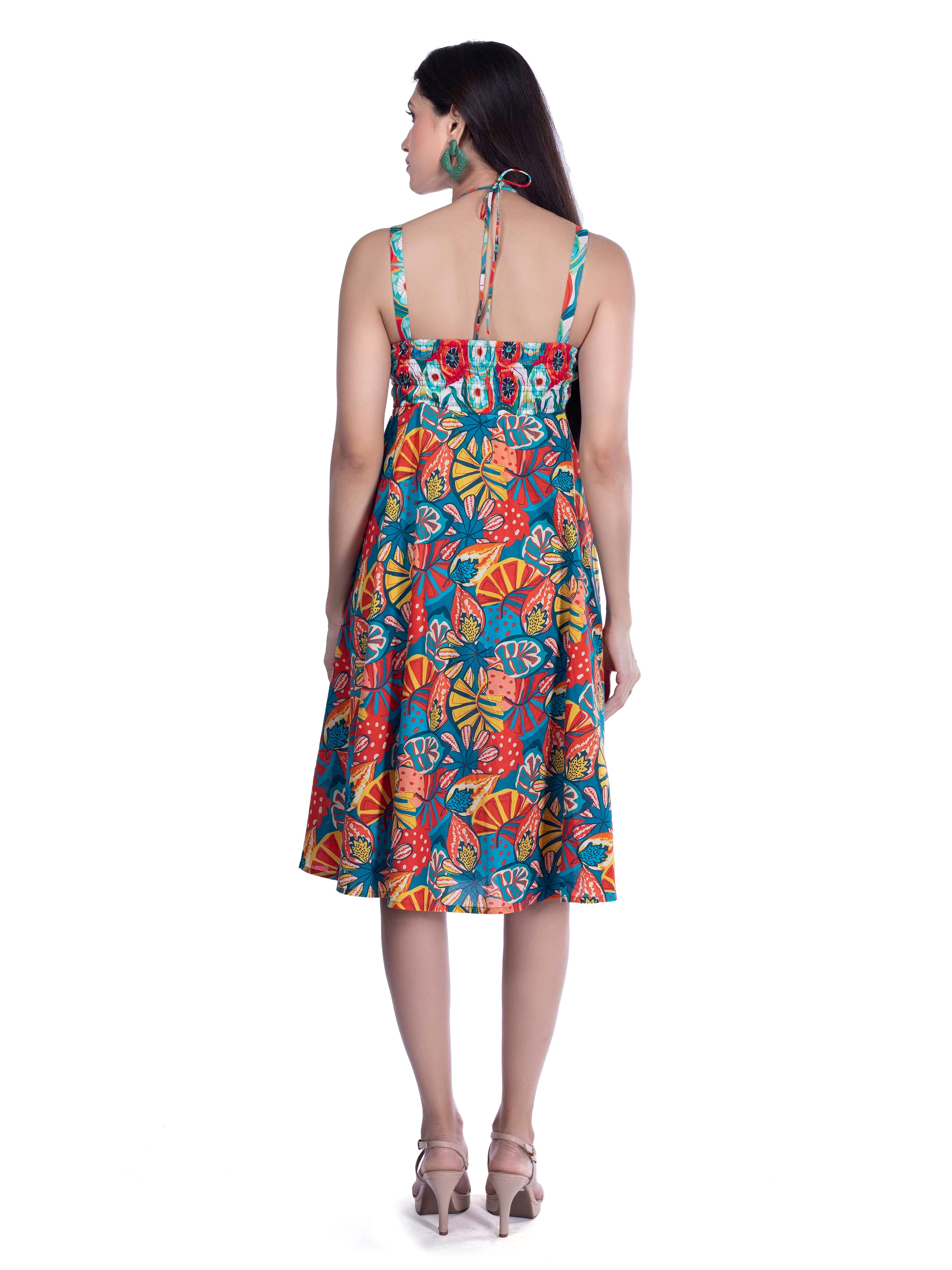 Multi Color Sundress - Body Fit & Breezy