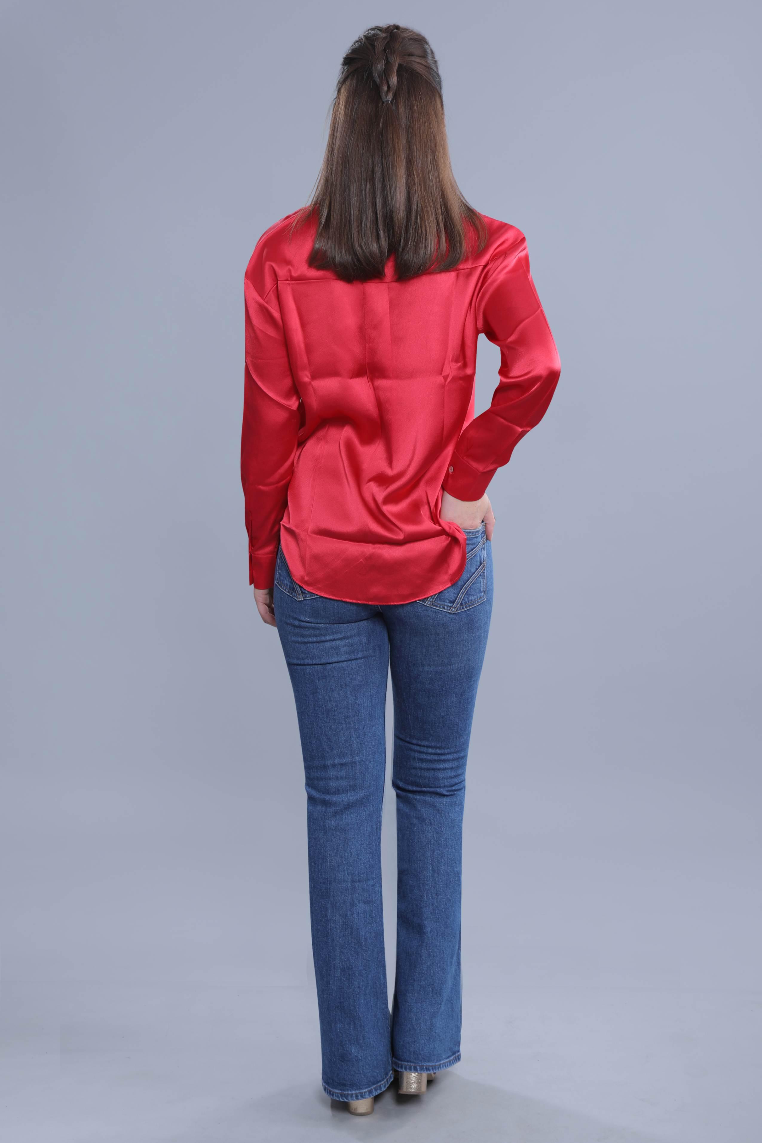 Oversized Satin Shirt FRENCH THEORY