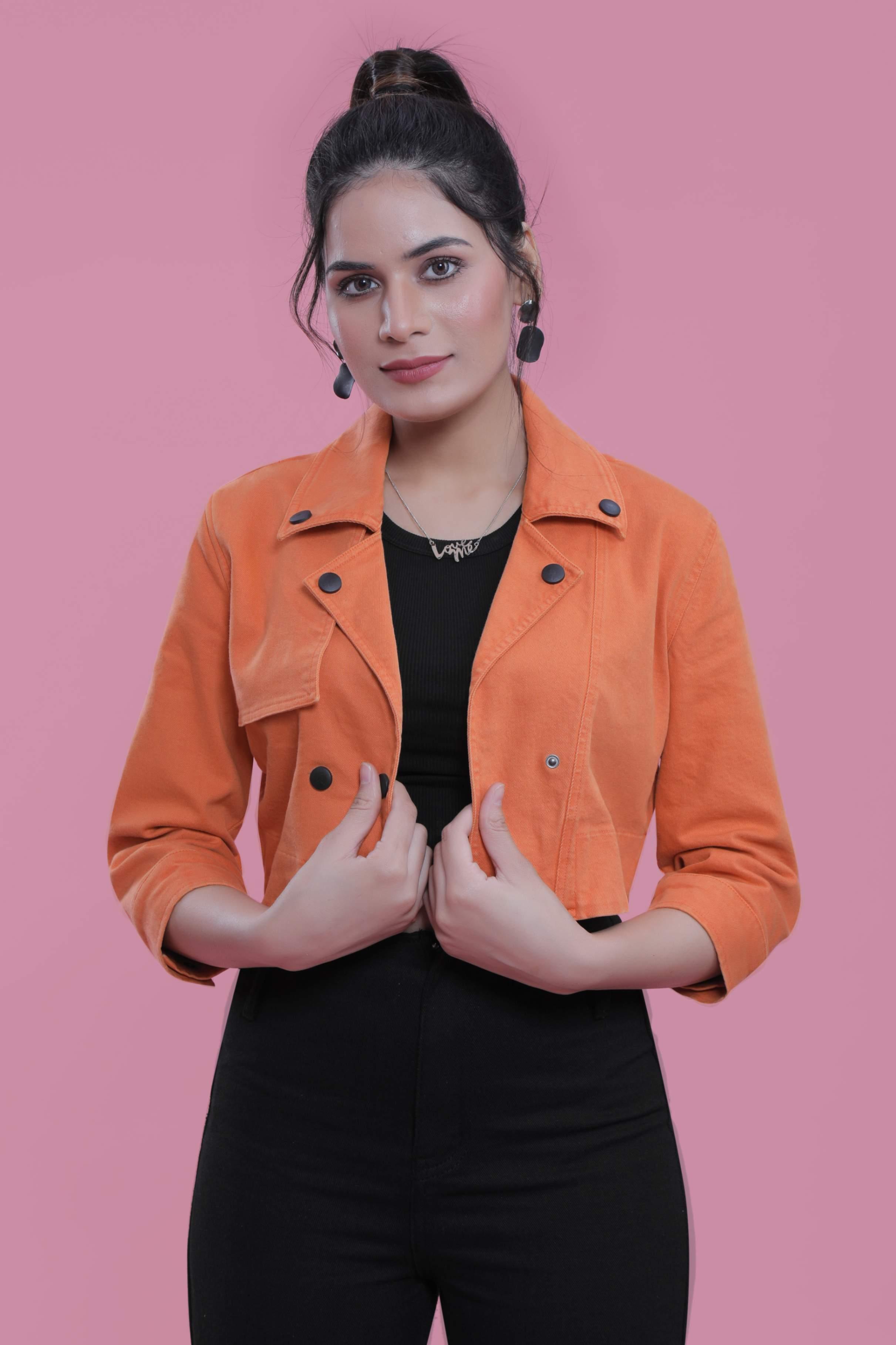 Overdyed Jacket with Long Sleeves FRENCH THEORY