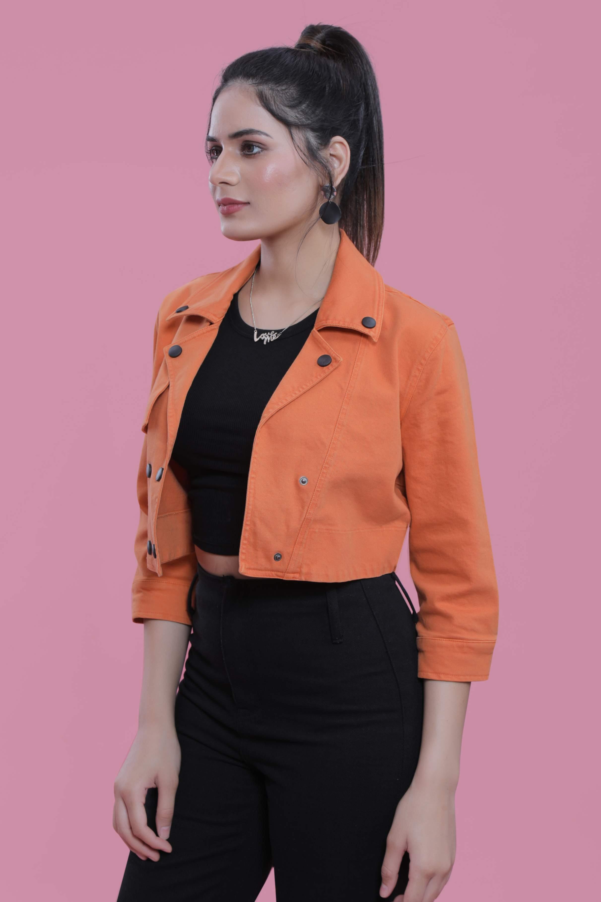 Overdyed Jacket with Long Sleeves FRENCH THEORY
