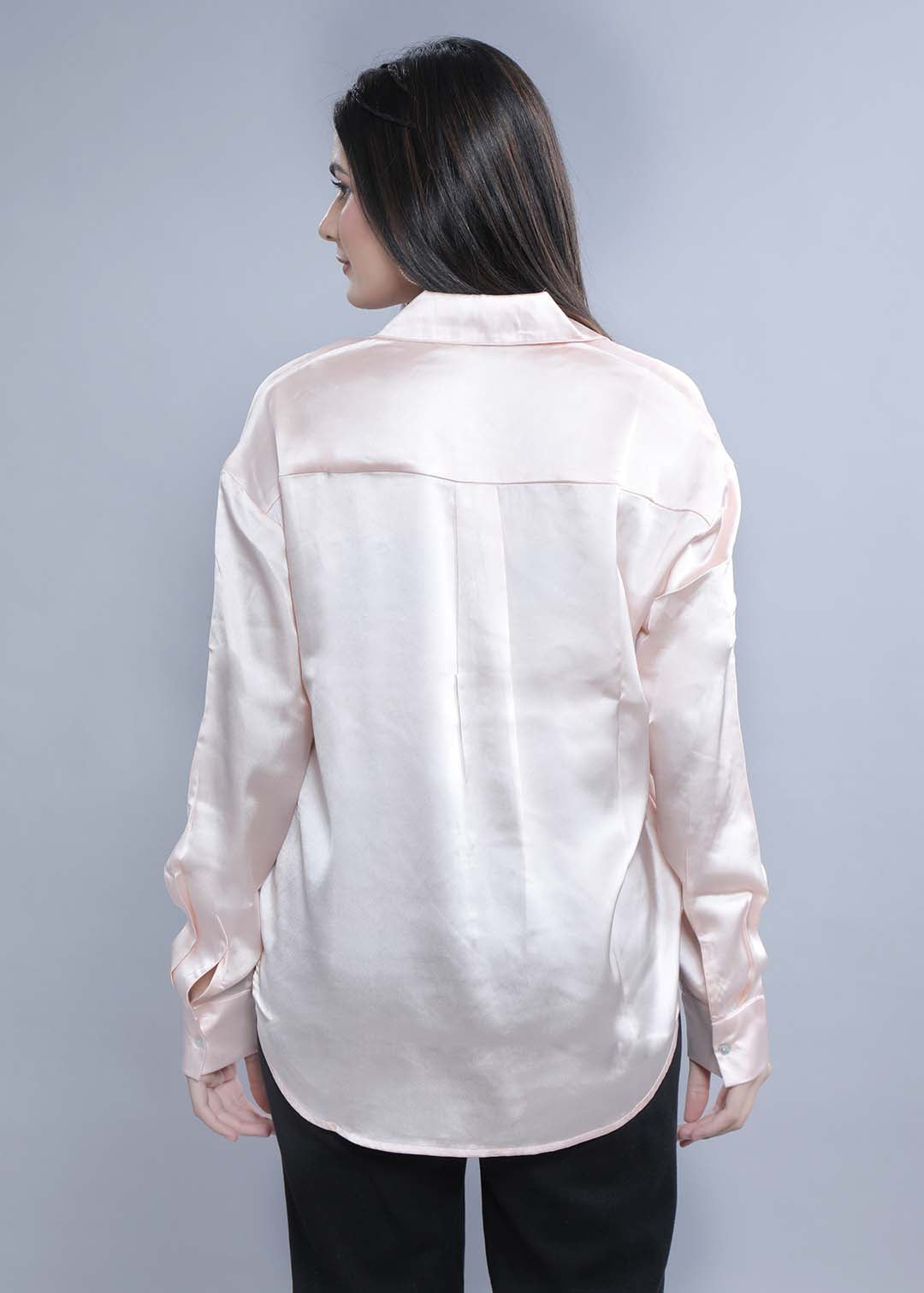 Oversized Satin Shirt FRENCH THEORY