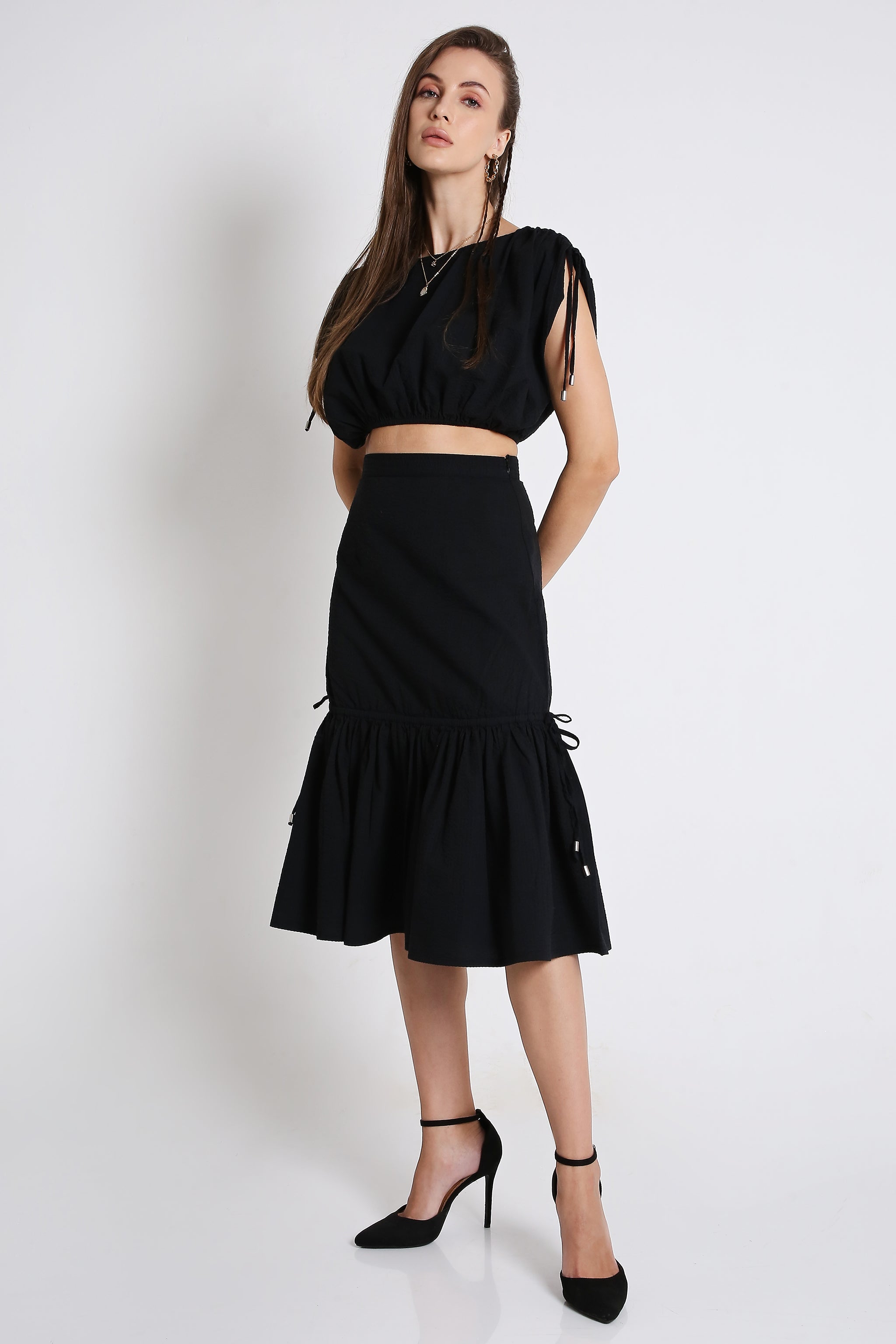 Loose Fit Crop Top FRENCH THEORY