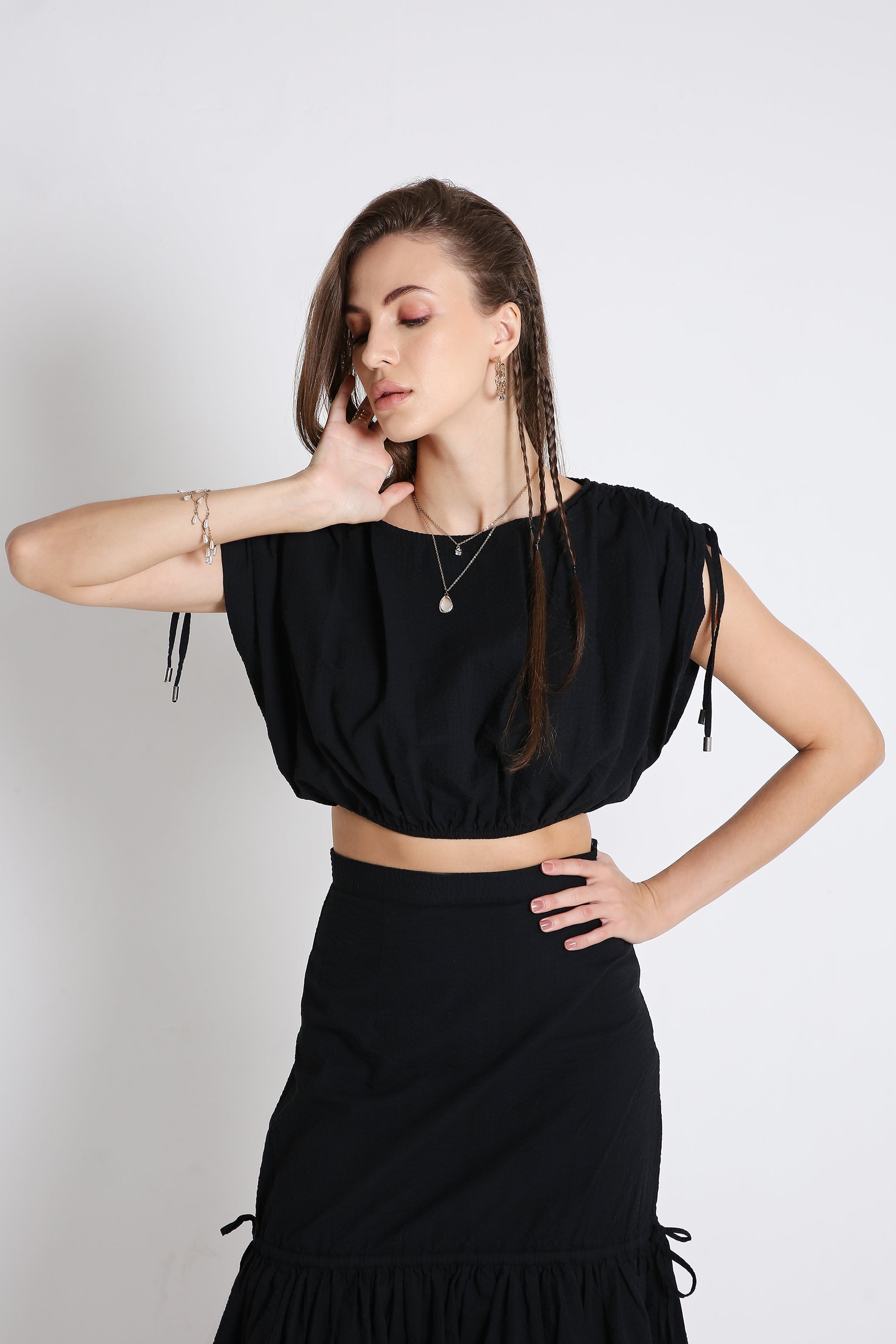 Loose Fit Crop Top FRENCH THEORY