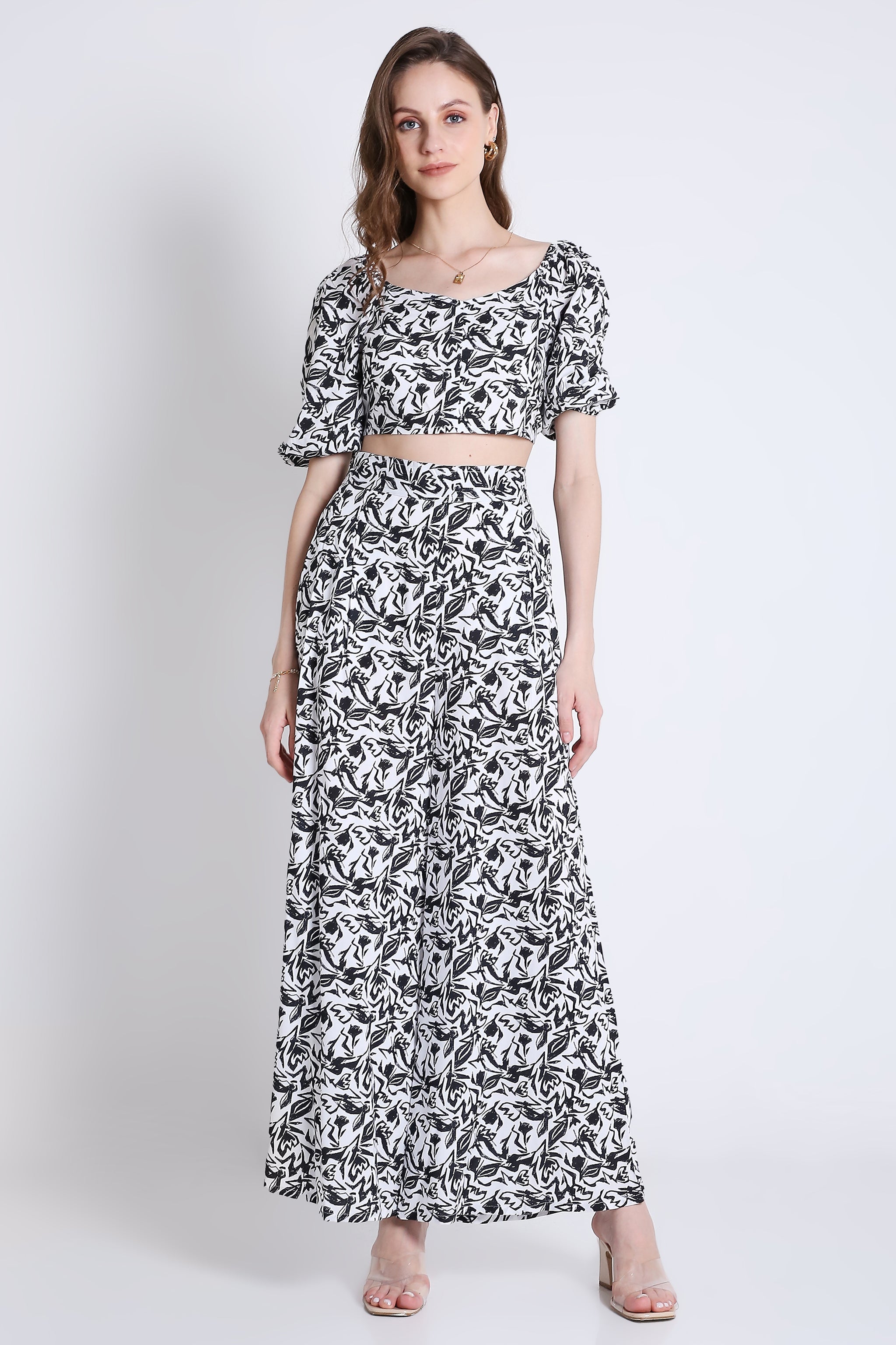 Short Sleeve Crop Top FRENCH THEORY