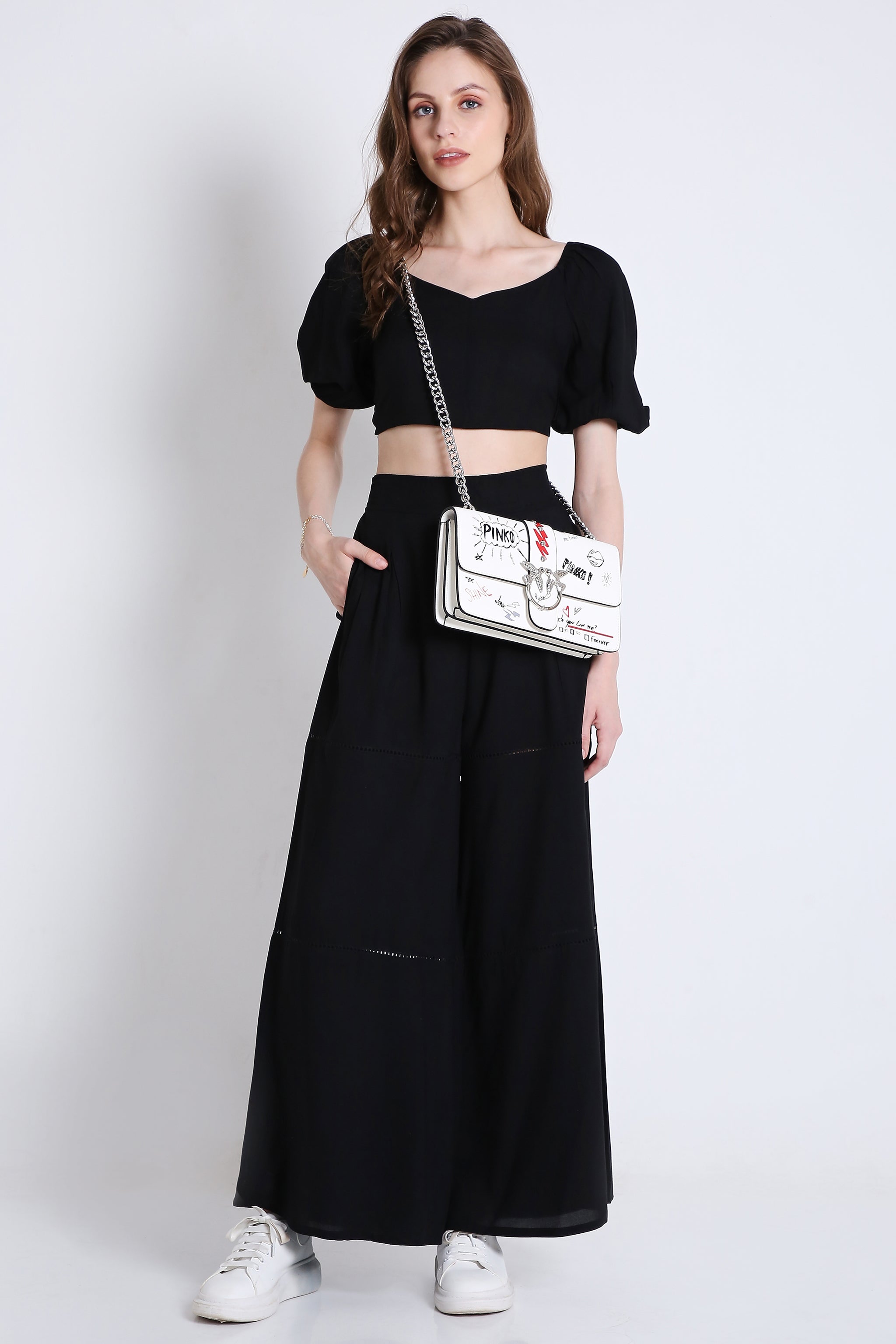Short Sleeve Crop Top FRENCH THEORY