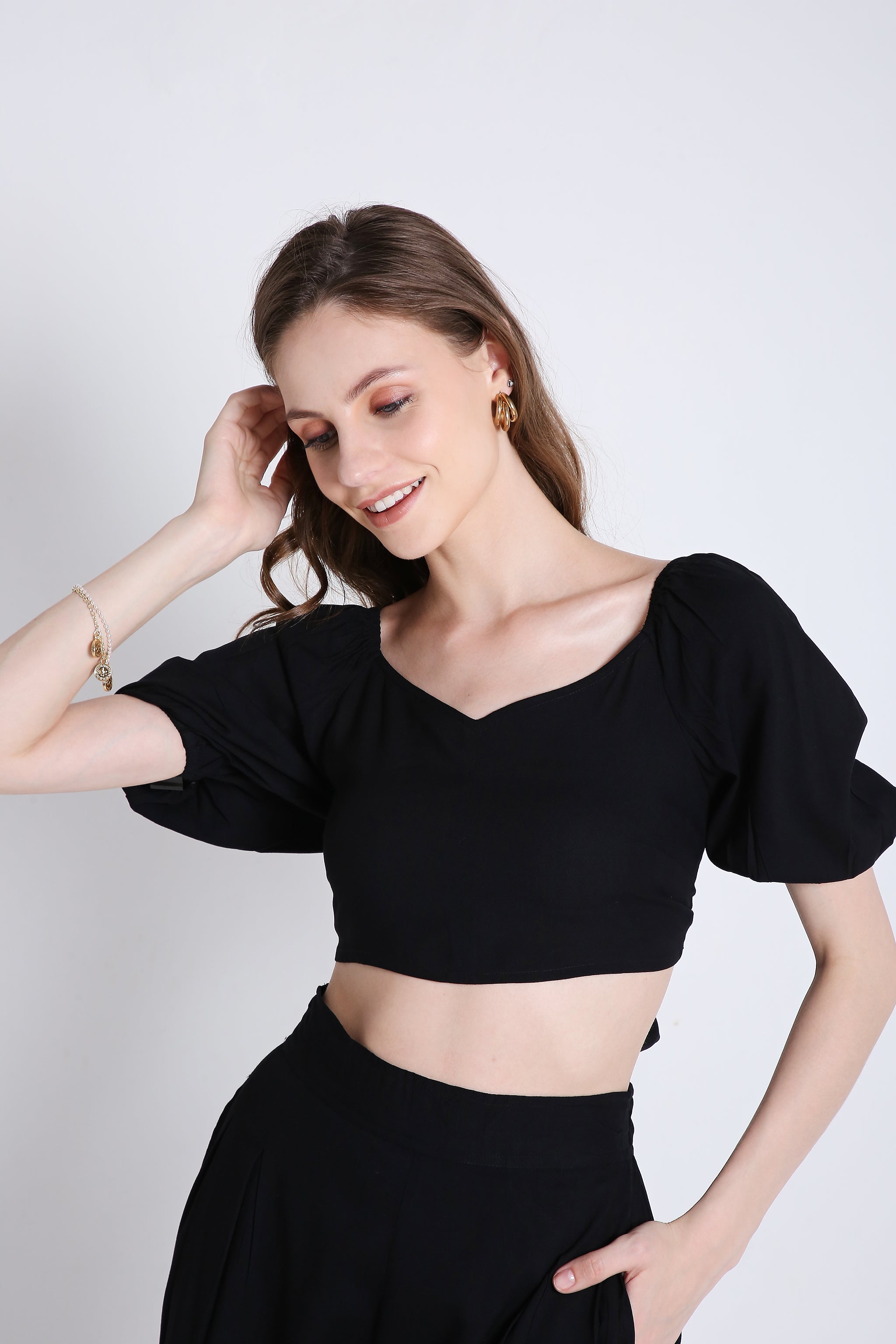 Short Sleeve Crop Top