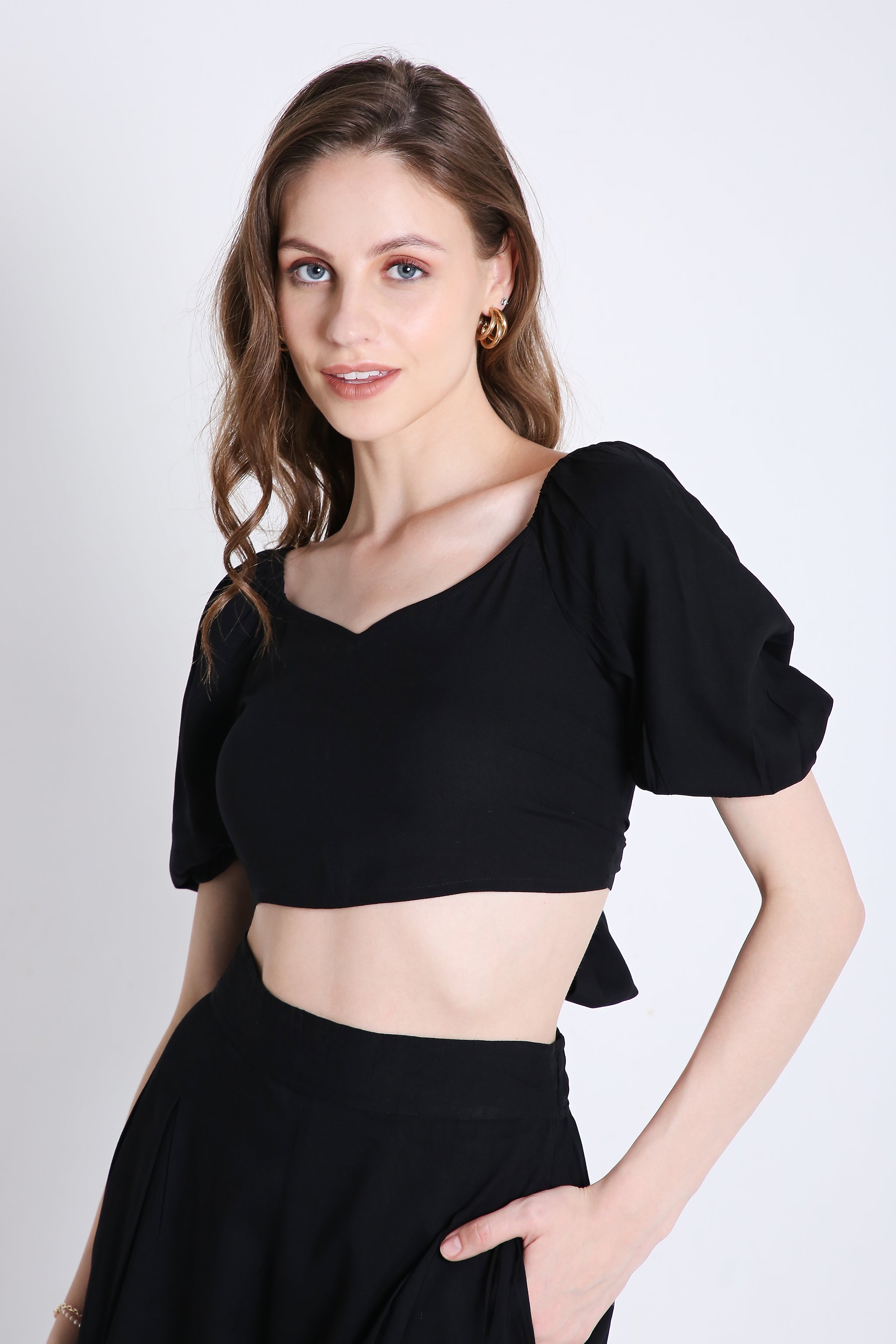 Short Sleeve Crop Top