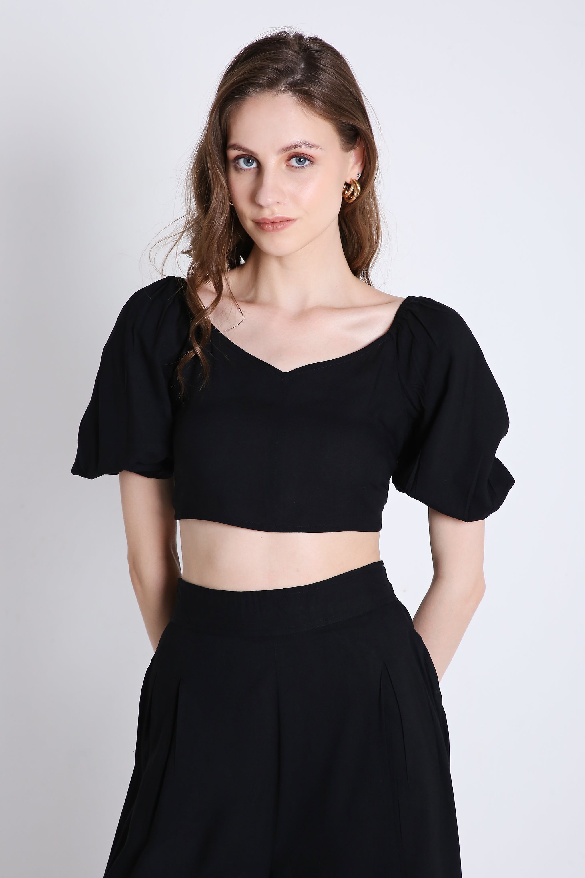 Short Sleeve Crop Top