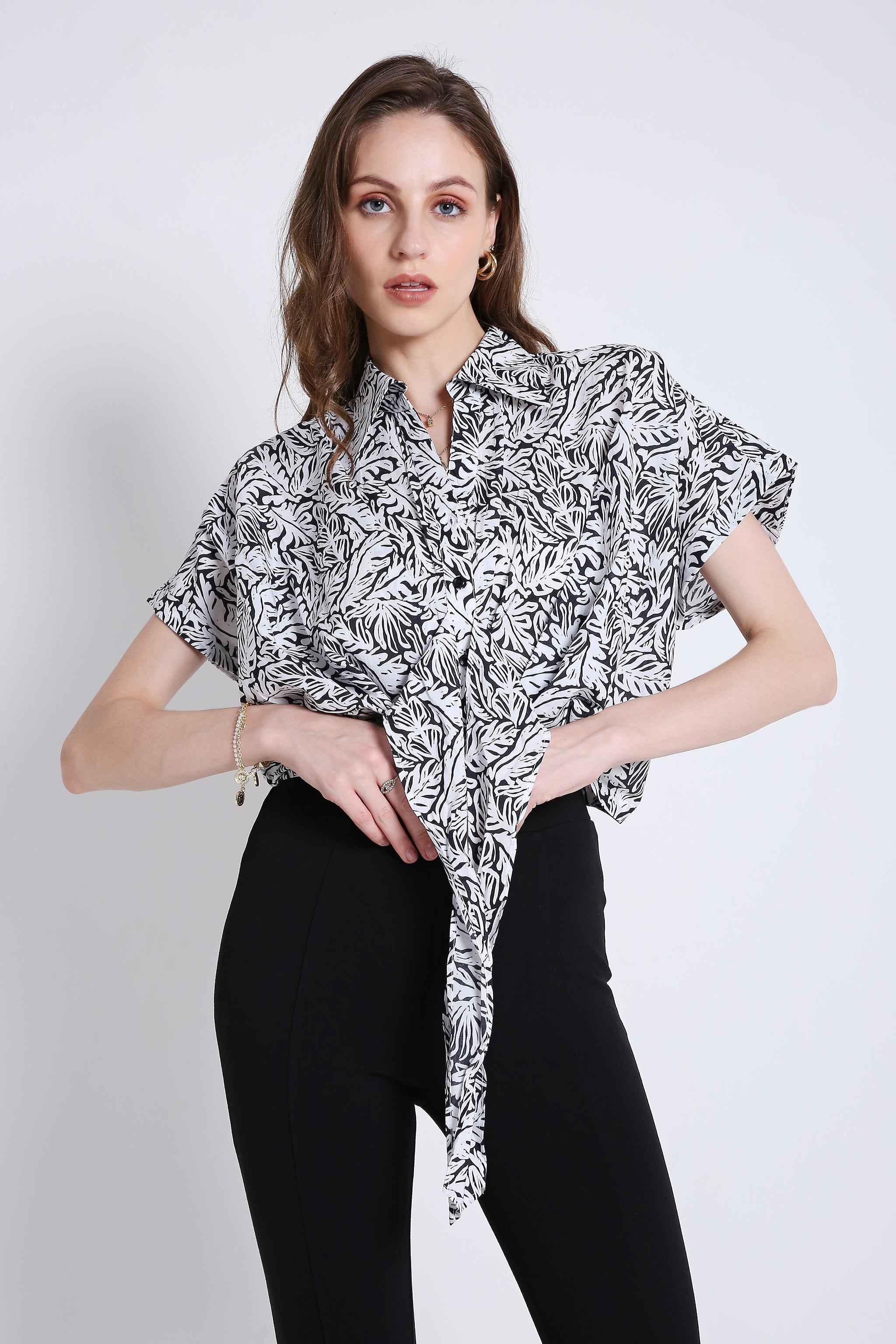 Summer Boxy Fit Top FRENCH THEORY
