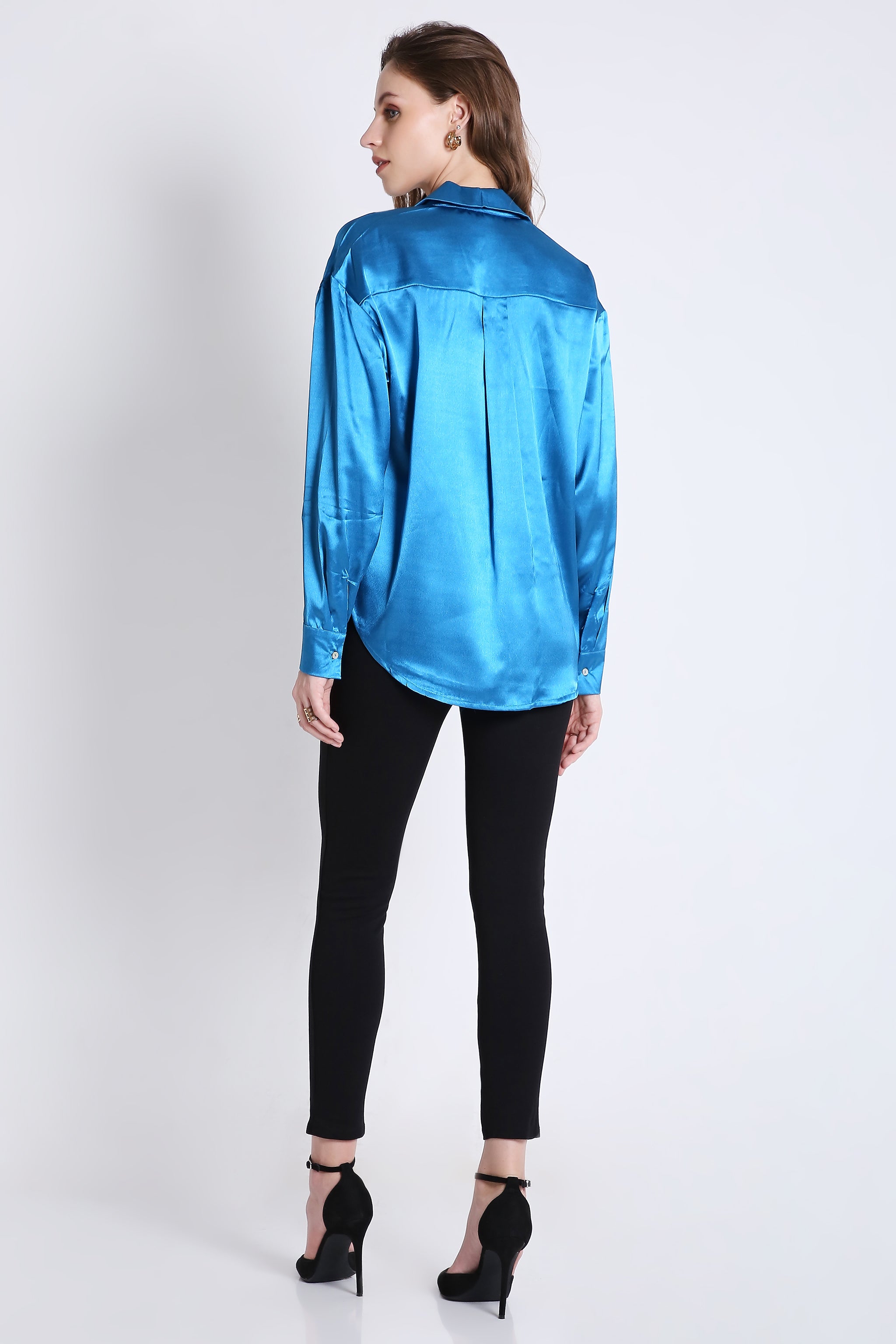 Satin Shirt FRENCH THEORY