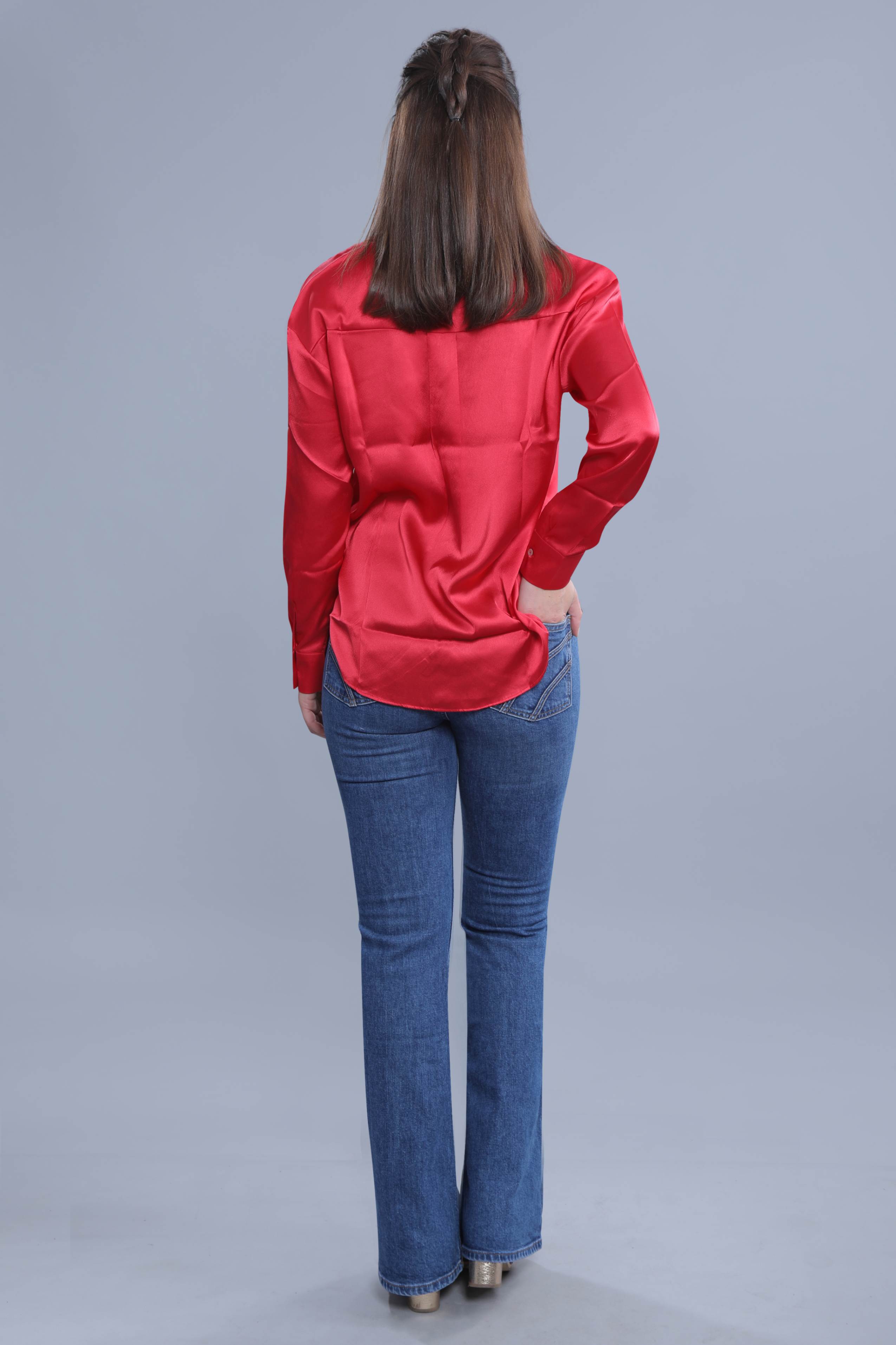 Oversized Satin Shirt FRENCH THEORY